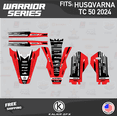 thumbnail image 4 of Kalair GFX Graphics Kit for Husqvarna TC50 (2024) Warrior Series, 4 of 5