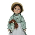 thumbnail image 5 of The Queen's Treasures 18 inch Doll Clothes,  Licensed Little House On the Prairie Green Calico Dress with Apron and Straw Bonnet, Compatible for Use with American Girl Dolls, 5 of 8