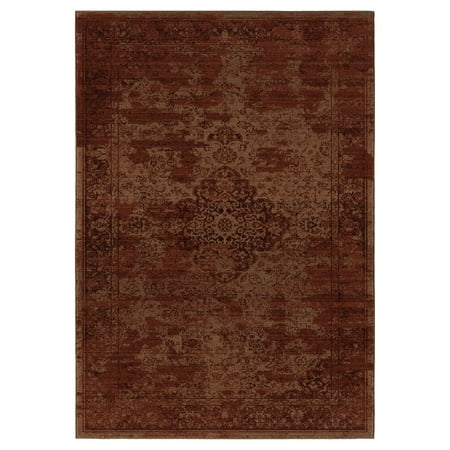 Orian Faded Traditional Area Rug, 5'3" X
