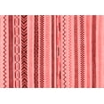 thumbnail image 1 of Ahgly Company Machine Washable Indoor Rectangle Abstract Red Modern Area Rugs, 5' x 7', 1 of 4