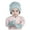Blue, variant on Kid Winter Hat Gloves Set Toddler Knit Beanie Hat with Pom Mittens Set(Gray,2-8 Years)