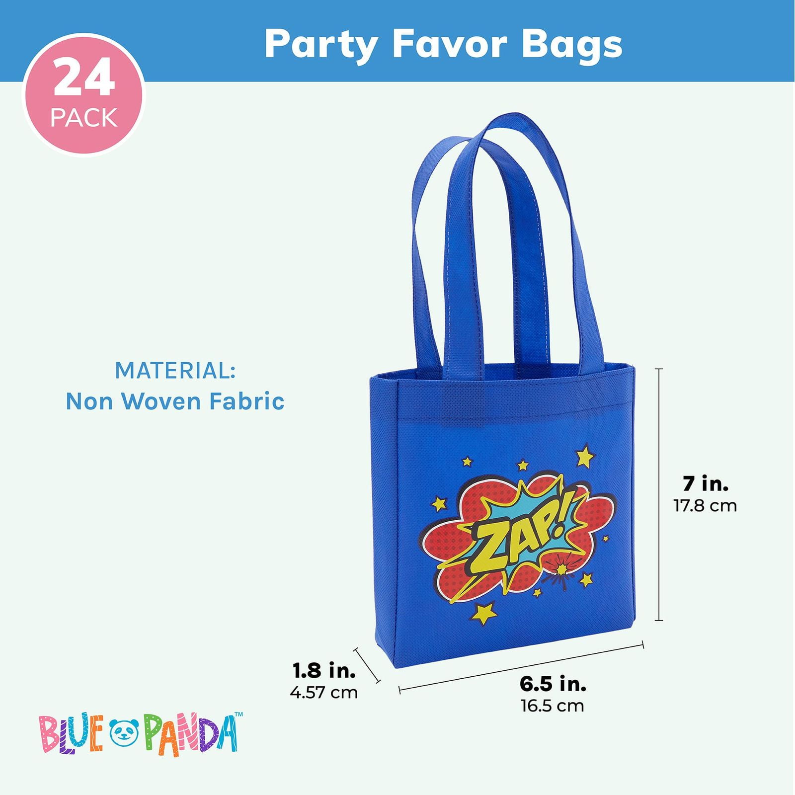 Superhero party favor bags - Chickabug