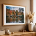 thumbnail image 5 of Bow Bridge Autumn 02 - Manhattan New York Photography Unframed Wall Art Print 24 x 36 inches, 5 of 7