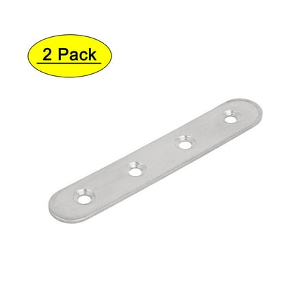 

Straight Repair Joining Mending Flat Plates Brackets 97mmx17mmx1.5mm 2pcs