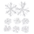 thumbnail image 5 of Christmas Snowflake Ornament Multi-sizes Glitter Romantic Gifts Reusable Scene Layout White Xmas Party Decoration Snow Flake Pendant Festival Supplies, 5 of 8