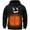 Z01B Black, variant on LEKDFST Heated Hoodies for Men Graphic Lightweight USB Electric 5 Heating Zones Heated Jacket Heating Sweatshirt Battery Not Included Black L