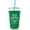 Green, variant on Iced Coffee Is Cheaper Than Therapy, Neoprene Iced Coffee Cup Cooler, Gift and Party Favor Drinkware Ideas, Cold Drink Sleeve (Steel Blue)