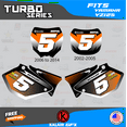 thumbnail image 3 of Kalair GFX Graphics Kit for Yamaha YZ125 (2006-2007) Turbo Series, 3 of 5