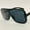 Black, variant on Men Women Sunglasses Fashion Shades Oversize Flat Single Lens