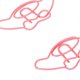 thumbnail image 5 of 100pcs Paper Clips Fashionable Lovely Increased Skid Resistance Metal Paperclips for Office School Pink, 5 of 5