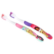 Brush Buddies Barbie Kids Toothbrushes, Manual Toothbrushes for Kids, Toothbrush for Toddlers 2-4 Years, Soft Toothbrushes, 6PK