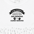 thumbnail image 4 of Inktastic Congratulations Promoted from Dog Grandma to Human Grandma Girls Baby Dress, 4 of 5