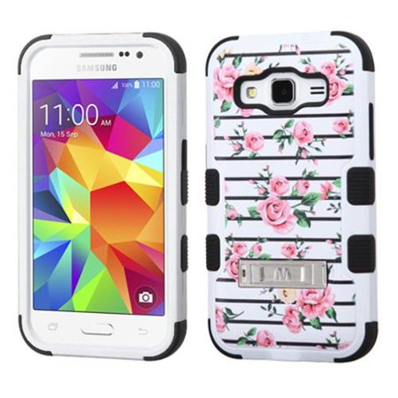 Prime Rose Phone Case Samsung Galaxy Core Black Prime Rose Phone Case Samsung Galaxy Core Black