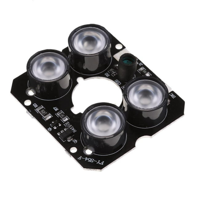 Iluminador de Infrarrojos LED Baoblaze 850 Nm 4 Piezas Rango de Infrarrojos