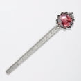 thumbnail image 5 of Coral Vintage Silver Lace-Edged Bookmark: a Unique Gift for Book Lovers, 5 of 5