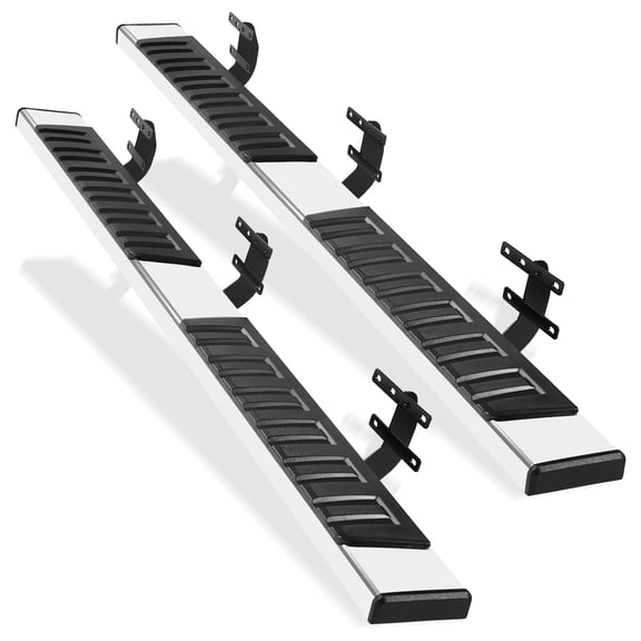 XTWEEX 6 inch Mirror Stainless Steel Running Boards Fit 2019-2023 Dodge Ram 1500 New Body Style Crew Cab Side Step Nerf Bar(2019-2023 Ram 1500 Classic 2019-2022 Ram 2500 3500 Not Included)