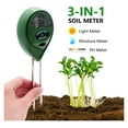 thumbnail image 4 of 3/4 In 1 Soil PH Tester PH Light Moisture Acidity Tester Soil Tester Moisture Meter Plant Soil Tester Kit For Flowers ,Upgraded Testing Structure, 4 of 7