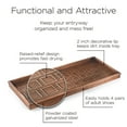 thumbnail image 2 of Good Directions Multi Purpose Galvanized Steel Classic Shoe Tray, Brown Squares, 2 of 4
