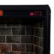 Modern Ember Uptown 23 inch Smart Electric Fireplace Insert - Black