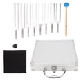 thumbnail image 2 of Conjunto de Horquillas, 8pcs Tuning Hammer Aluminio aluminio aluminio Alta Precisión para la Meditacia para Alivio del Dolor, 2 of 7