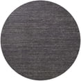 thumbnail image 1 of Ahgly Company Indoor Round Mid-Century Modern Black Solid Area Rugs, 3' Round, 1 of 6