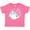 Hot Pink, variant on Inktastic Happy 5th Birthday with Cute Narwhal Stars and Bubbles Boys or Girls Toddler T-Shirt