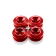 thumbnail image 2 of JDM Red Bumper Quick Release Fasteners For Car Bumpers Trunk Fender Hatch Lids Kit, 2 of 4