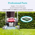 thumbnail image 5 of TAPDRA GC135 GCV135 GC160 GCV160 GX100 Engine Lawn Mower Air Filter 5 Pack Metal Frame Rubber Filter Paper, 5 of 5