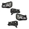 thumbnail image 1 of Par de Faros Diforza Fondo Negro Chevrolet Corsa 2003 2004 2005 2006 2007 2008, 1 of 5
