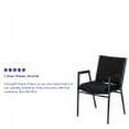 thumbnail image 5 of Flash Furniture 4 Pack HERCULES Series Heavy Duty Black Dot Fabric Stack Chair with Arms, 5 of 14