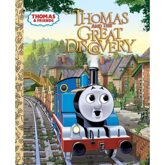 Little Golden Book Thomas and the Great Discovery (Thomas & Friends), (Hardcover)