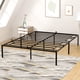 thumbnail image 2 of Yeshouse estructura de cama Queen de metal 15 cm, plataforma resistente con gran espacio de almacenamiento, base antideslizante, silenciosa, sin necesitar somier, 2 of 7