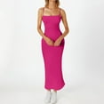 thumbnail image 1 of WILLBEST Faldas Para Mujer Vestido De Primavera Para Mujer Vestido De Tirantes De Seda Color Leche Para Verano, 1 of 3