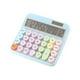 thumbnail image 3 of Calculadora de escritorio, papelería escolar, calculadora estética portátil, calculadora de oficina, calculadora mecánica para jardín de infantes Azul, 3 of 8