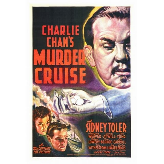Posterazzi MOVCF8170 Affiche de Film Charlie Chans Murder Cruise - 27 x 40 Po.