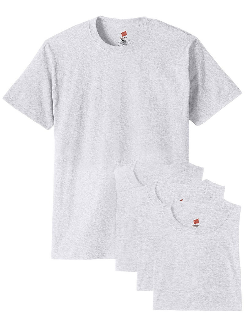 Hanes Men's ComfortSoft 100% Cotton Short Sleeve Crew Neck T-Shirt