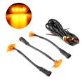 thumbnail image 4 of LED Grille Lights, LED Lights 3Pcs Bumper Grille Lamp, Exquisite Workmanship For Improved Car Styling Improved Car Styling Appearance, 4 of 8