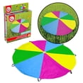 thumbnail image 1 of PLAY DAY PL Parachute de Jeu 2,9M de Diamètre, Tissu, 1 Pièce, Jeu de Groupe Extérieur pour Enfants, 1 of 6