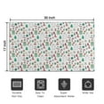 thumbnail image 5 of White Christmas Icon Pattern Door Rugs,Washable Non Slip Door Mats Indoor,Decorative Door Mats,Entry Mat Indoor for Entrance,Bedroom,Kitchen,Bathroom,17"x30", 5 of 6