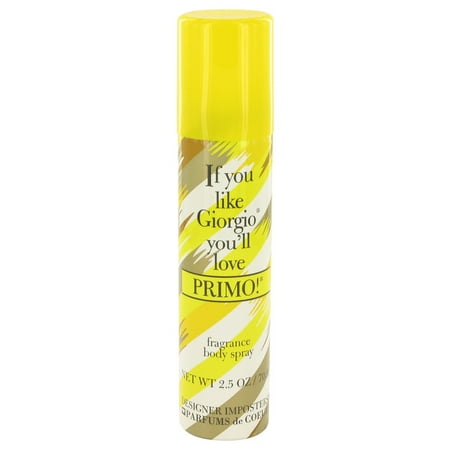 (2 Pack) Parfums De Coeur Designer Imposters Primo! Body Spray for Women 2.5