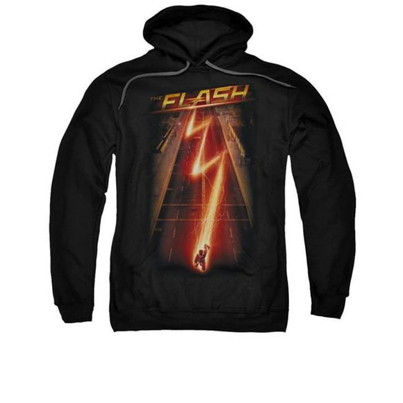 Flash 28550-XL The Flash Ave Black Pullover Hoodie - Extra Large