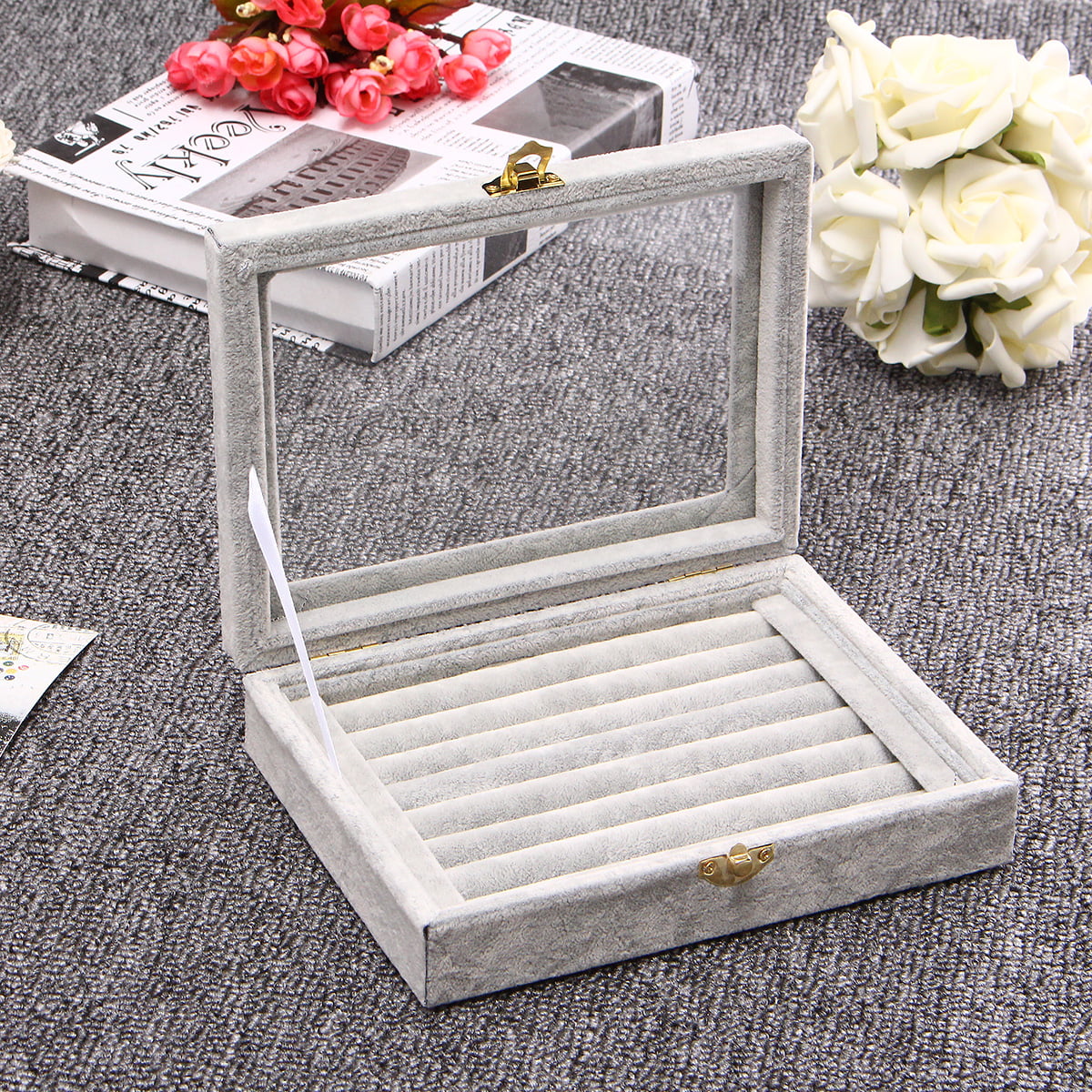 Details about   Jewelry Organizer 2pcs Jewelry Storage Rack for Jewelry Stores Boutiques 