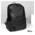 thumbnail image 2 of Mochila negra para mujeres y hombres, mochila escolar informal para adolescentes, niños y niñas, mochila para portátil de 15,6 pulgadas, mochila para universidad, escuela secundaria, viajes, nego, 2 of 5
