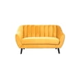 thumbnail image 1 of Love Seat Kessa Muebles Rosie Mostaza, 1 of 1