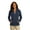 Navy, variant on Port Authority Women's Slub Fleece Full-Zip Jacket. L293