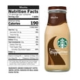 thumbnail image 2 of Starbucks Frappuccino Mocha Iced Coffee Drink, 9.5 fl oz 15 Pack Bottles, 2 of 5