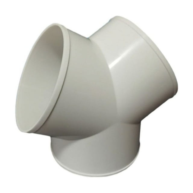 Bgsha Connecteur de Conduit en Forme de Y en PVC pour Accessoires de Hotte de Cuisine