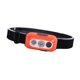 thumbnail image 2 of Linternas frontales LED, linterna frontal brillante, linternas frontales LED portátiles recargables para exteriores, camping y emergencias. Naranja, 2 of 8
