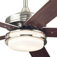 thumbnail image 4 of Ceiling Fan with LED Light and Remote Control, Nickel, 4 of 6