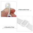 thumbnail image 4 of REGALWOVEN Replacement Shoulder Strap, Adjustable Swivel Clips Hook Buckle Slide Crossbody Bag Belt White, 4 of 6